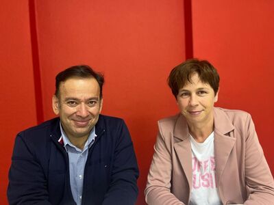 Güngör Aydin und Anja Schwarz im Interview